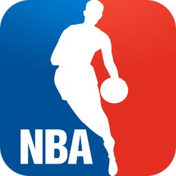 half and half colours with just 'NBA'
