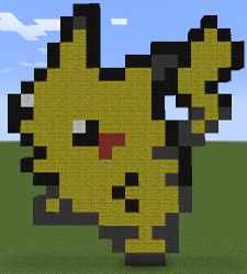 The screenshot of Pikachu.