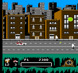 60540-ghostbusters-ii-nes-screenshot-the-ecto-1a-drives-through-town.png