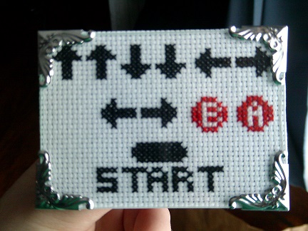 konami code finished.JPG