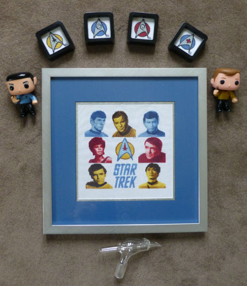 My Epic Star Trek Cross Stitch