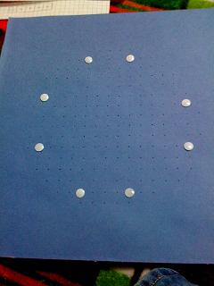 Put some anchor tacs down to keep the paper from shifting around.