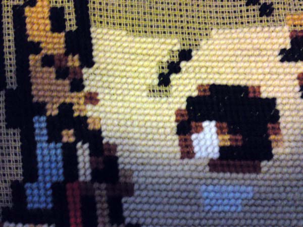 showing the 1 pixel = 2x2 stitches details