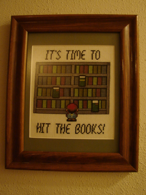 Mario Hit the Books.JPG